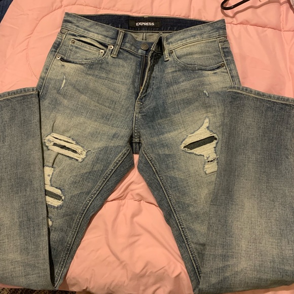 Express trendy flared jeans - mens - Picture 7 of 7